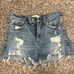 Abercrombie & Fitch Mom shorts mid rise